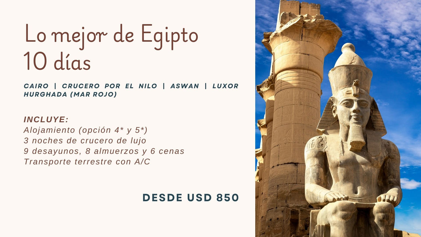 Lo mejor de Egipto | 10 días
