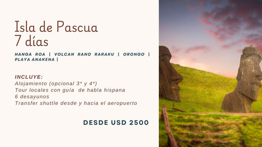 Isla de Pascua | 7 días
